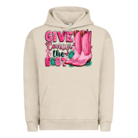 Pigment French Oak give cancer the boot Urban Hoodie - LillyAllenDesigns