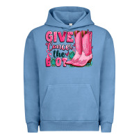 Pigment Pebble Blue give cancer the boot Urban Hoodie - LillyAllenDesigns