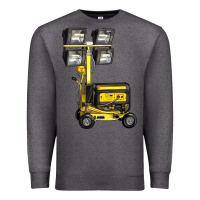 Charcoal Heather Towable Light Towers Premium Sweatshirt - LillyAllenDesigns