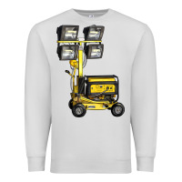 Dove Grey Towable Light Towers Premium Sweatshirt - LillyAllenDesigns