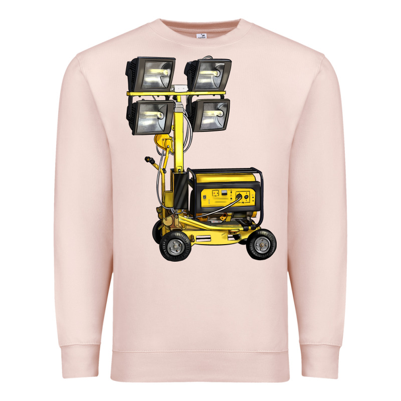 Towable Light Towers Premium Sweatshirt by LillyAllenDesigns | Teevron