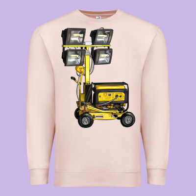 Towable Light Towers Premium Sweatshirt Designed By Lillyallendesigns