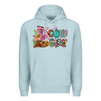 Blue Mist western cowgirl Premium Hoodie - MaliasSmallBusiness