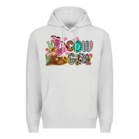 Dove Grey western cowgirl Premium Hoodie - MaliasSmallBusiness