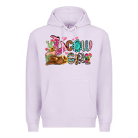 Lilac western cowgirl Premium Hoodie - MaliasSmallBusiness