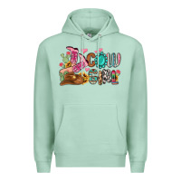 Seafoam western cowgirl Premium Hoodie - MaliasSmallBusiness
