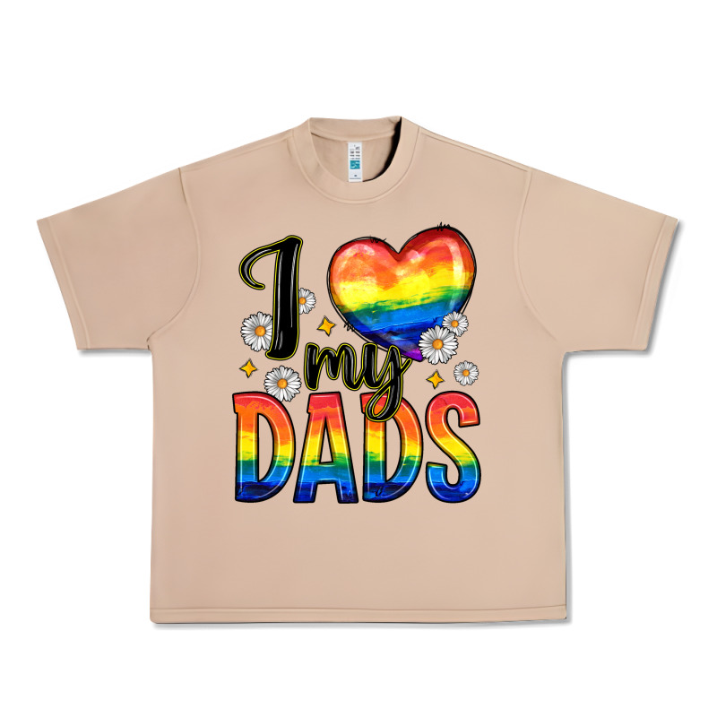 I Love My Dads Urban Heavy Tee by Zillion Design Studio | Teevron