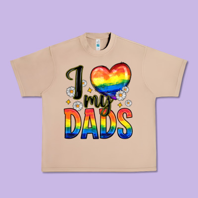 I Love My Dads Urban Heavy Tee Designed By Zillion Design Studio