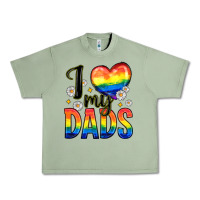 Oil Green i love my dads Urban Heavy Tee - Zillion Design Studio