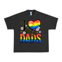 Pigment Black i love my dads Urban Heavy Tee - Zillion Design Studio