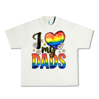 Pistachio i love my dads Urban Heavy Tee - Zillion Design Studio