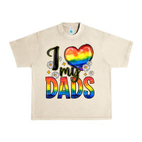 Sandshell i love my dads Urban Heavy Tee - Zillion Design Studio
