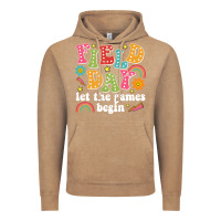 Vintage Coffee field day let the games begin Vintage Hoodie - JahusDesignShop