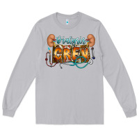 Moon Dust dialysis crew Long Sleeve Tee - CowhideDigitalArt