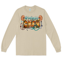 Mushroom dialysis crew Long Sleeve Tee - CowhideDigitalArt