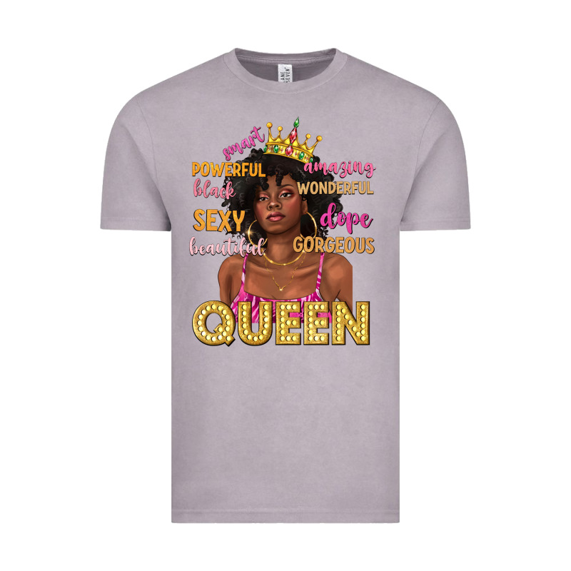 Queen Afro Woman Vintage Tee by texasbilliewilder | Teevron