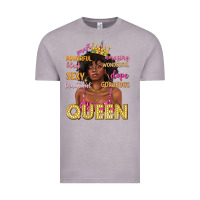 Vintage Zinc queen afro woman Vintage Tee - texasbilliewilder