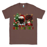 Chestnut merry christmas buffalo afro gnomies Classic Tee - FaDigitalArtStudio