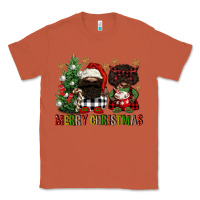 Copper merry christmas buffalo afro gnomies Classic Tee - FaDigitalArtStudio