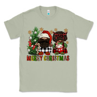 Matcha merry christmas buffalo afro gnomies Classic Tee - FaDigitalArtStudio