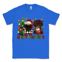 True Royal merry christmas buffalo afro gnomies Classic Tee - FaDigitalArtStudio