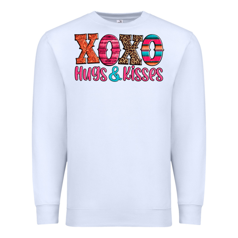 Xoxo Hugs And Kisses Premium Sweatshirt by Jasminsmagicworld | Teevron