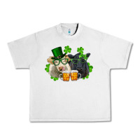 Lunar Rock st. patrick's day charolais and black angus cows Urban Heavy Tee - RanaPortraitStore