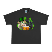 Pigment Black st. patrick's day charolais and black angus cows Urban Heavy Tee - RanaPortraitStore