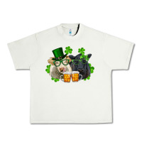 Pistachio st. patrick's day charolais and black angus cows Urban Heavy Tee - RanaPortraitStore