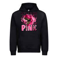 Black in october we wear pink dinosaur Urban Hoodie - LillyAllenDesigns
