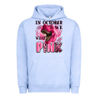 Pigment Grape Ice in october we wear pink dinosaur Urban Hoodie - LillyAllenDesigns