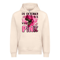 Sandshell in october we wear pink dinosaur Urban Hoodie - LillyAllenDesigns