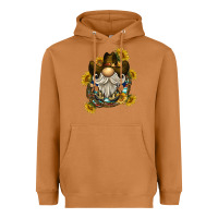 Meerkat cowboy gnome sunflower rope Heavyweight Hoodie - BarkalooDesign