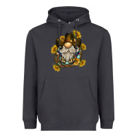 Smoke cowboy gnome sunflower rope Heavyweight Hoodie - BarkalooDesign