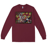 Burgundy not today heifer Long Sleeve Tee - SublimationCraftShop