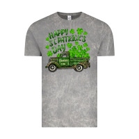 Cloud Rock Happy st. patrick's day shamrock farm truck Vintage Tee - RanaPortraitStore