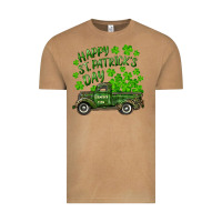 Vintage Camel Happy st. patrick's day shamrock farm truck Vintage Tee - RanaPortraitStore