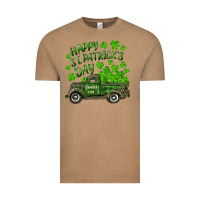 Vintage Coffee Happy st. patrick's day shamrock farm truck Vintage Tee - RanaPortraitStore