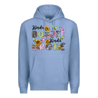 Colony Blue kinda boujee kinda broke Premium Hoodie - MaliasSmallBusiness