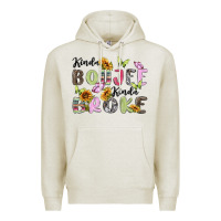 Oatmeal Heather kinda boujee kinda broke Premium Hoodie - MaliasSmallBusiness