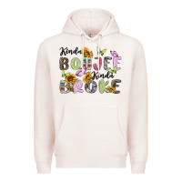 Pale Pink kinda boujee kinda broke Premium Hoodie - MaliasSmallBusiness