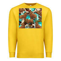 Lemon astec cowhide highlands cow Premium Sweatshirt - BarkalooDesign