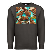 Smoke astec cowhide highlands cow Premium Sweatshirt - BarkalooDesign