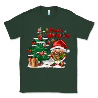 Sports Green merry christmas gnomes Classic Tee - FaDigitalArtStudio
