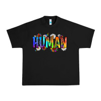 Black human Urban Heavy Tee - Zillion Design Studio