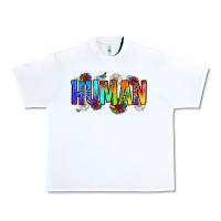 White human Urban Heavy Tee - Zillion Design Studio