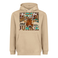 Mushroom cow junkie Heavyweight Hoodie - NancyCooperArtShop