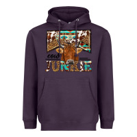 Plum cow junkie Heavyweight Hoodie - NancyCooperArtShop