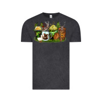 Vintage Black hunter coffee cups Vintage Tee - Zillion Design Studio