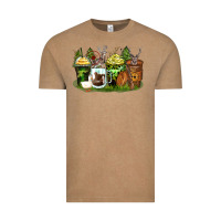 Hunter Coffee Cups Vintage Tee | Teevron